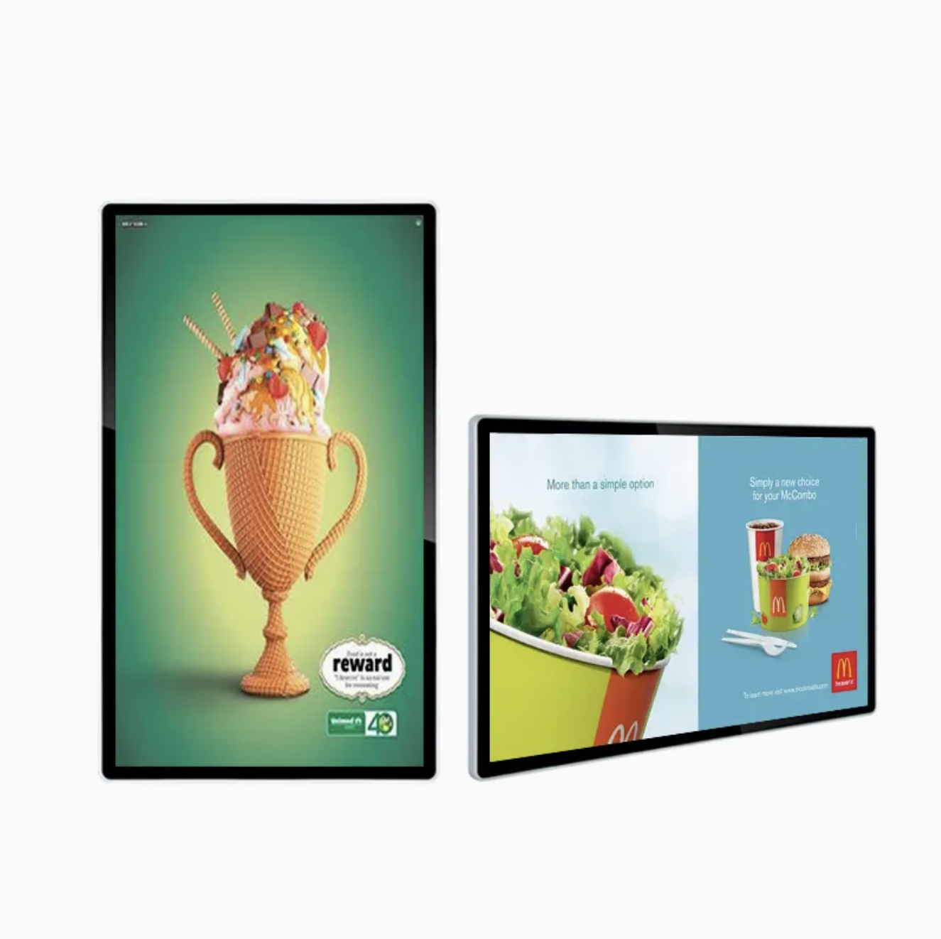 Digital signage layout preview 1